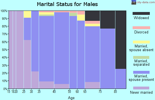 Hingham marital status for males