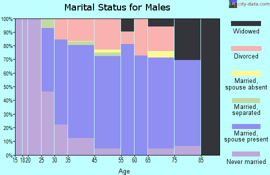 Hopedale marital status for males