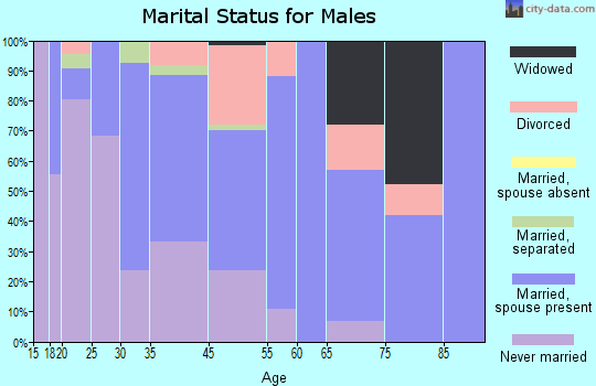 Ipswich marital status for males
