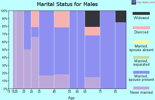 Lenox marital status for males