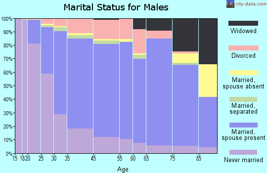 Leominster marital status for males