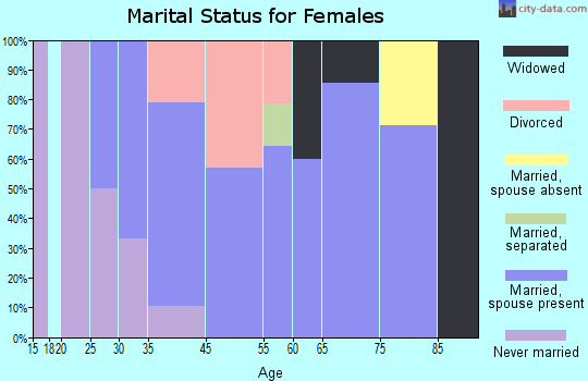 Copper City marital status for females