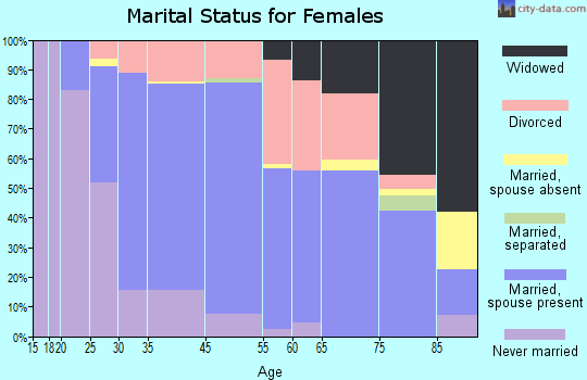 Rochester marital status for females