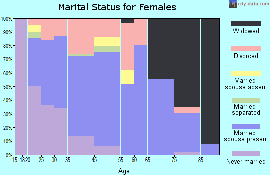 Braham marital status for females