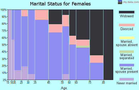 Amity marital status for females