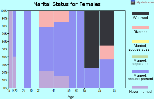 Mentor marital status for females