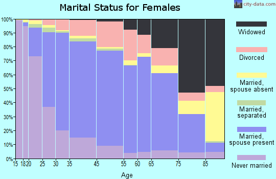 Rochester marital status for females