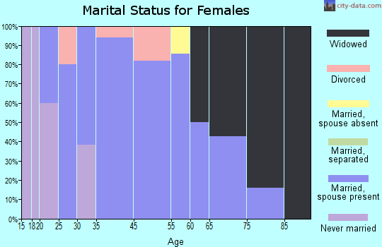 Rushmore marital status for females