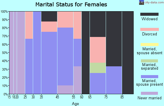 Willow River marital status for females