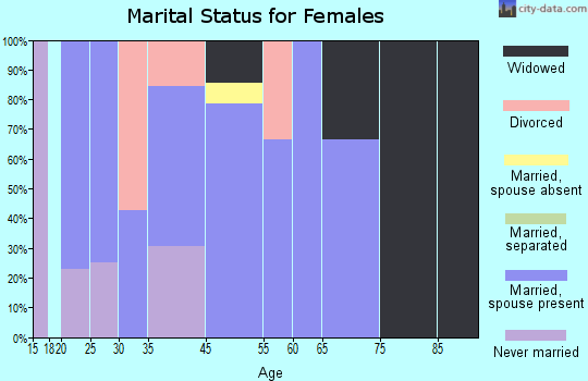 Birmingham marital status for females