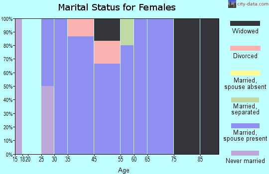 Brunswick marital status for females