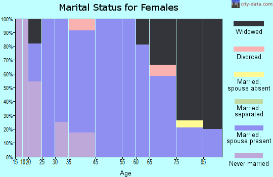 Chambers marital status for females