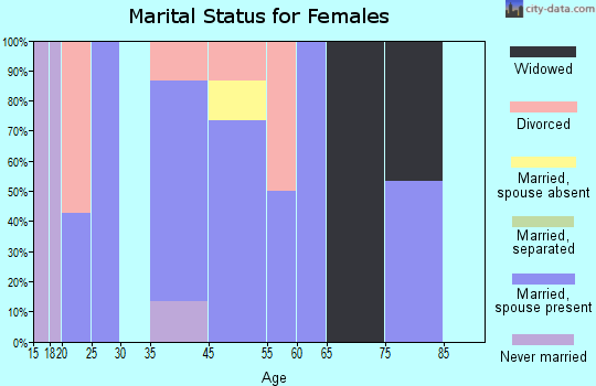 Holbrook marital status for females