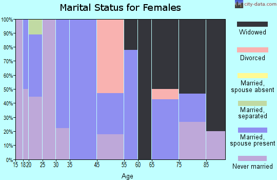Johnson marital status for females