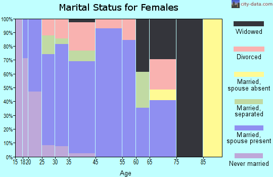 Battle Mountain marital status for females