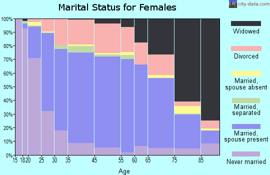 Rochester marital status for females