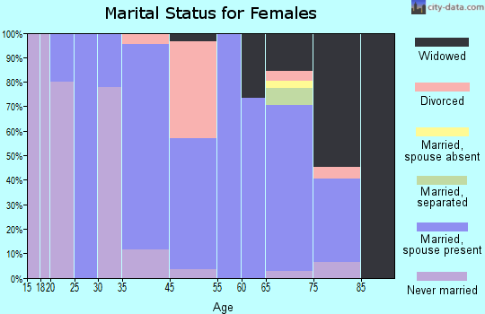 Barnegat Light marital status for females