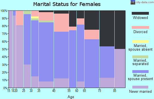 High Bridge marital status for females