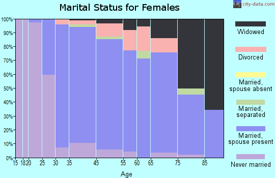 Little Silver marital status for females