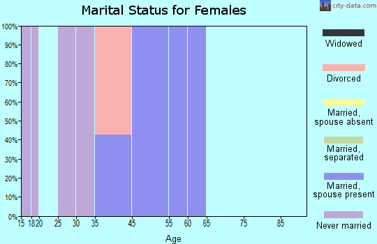 Rincon marital status for females