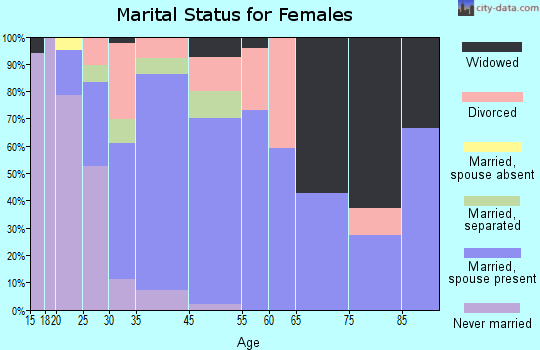 Brewerton marital status for females