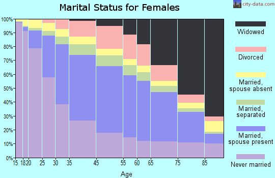 New York marital status for females