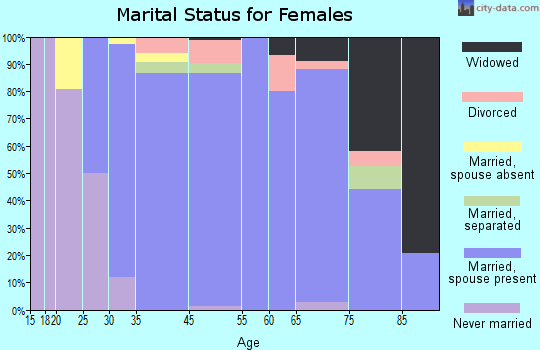 Spackenkill marital status for females