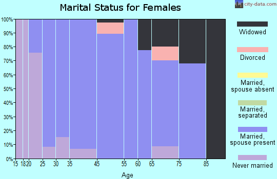 Bayshore marital status for females