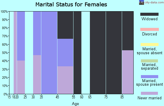 Ivanhoe marital status for females