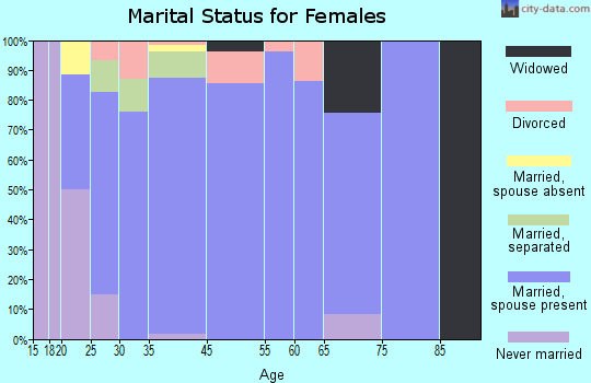 Wesley Chapel marital status for females