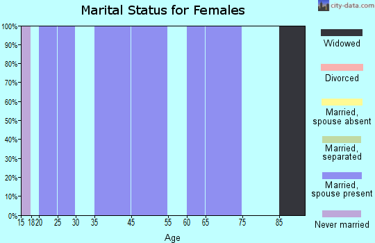 Amenia marital status for females