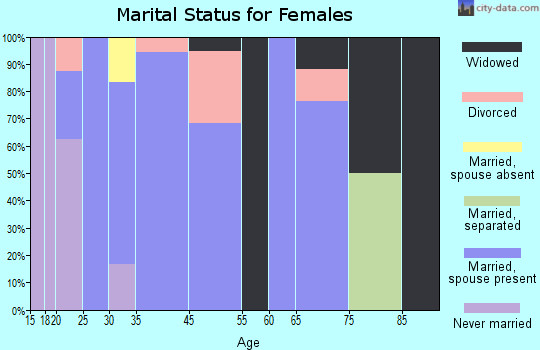 Cheshire marital status for females