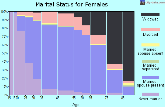 Mentor marital status for females