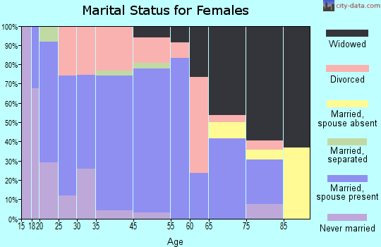 New Lebanon marital status for females