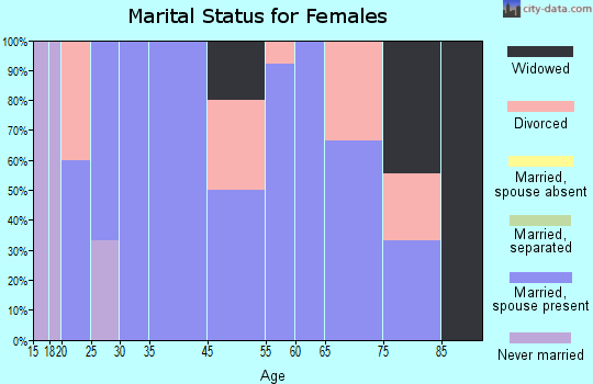 Rochester marital status for females