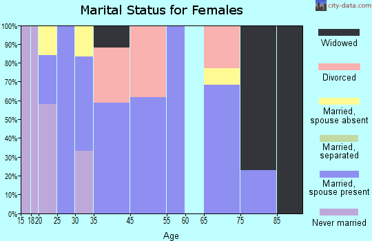 Somerville marital status for females