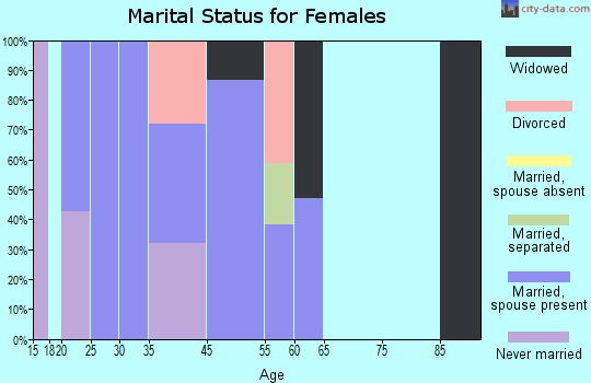 Briggs marital status for females