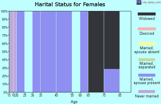 Elmer marital status for females