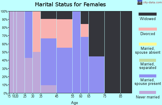 Detroit marital status for females