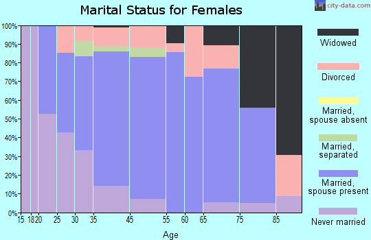 Bessemer marital status for females