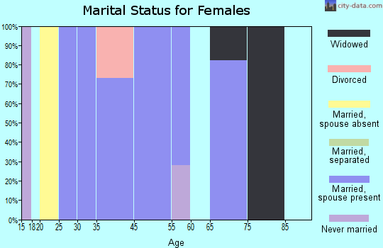 Englewood marital status for females