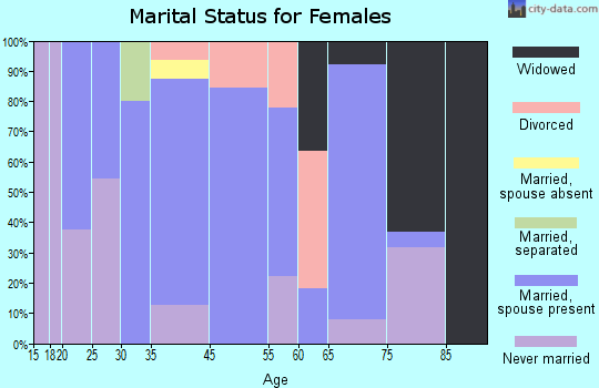 New Boston-Morea marital status for females