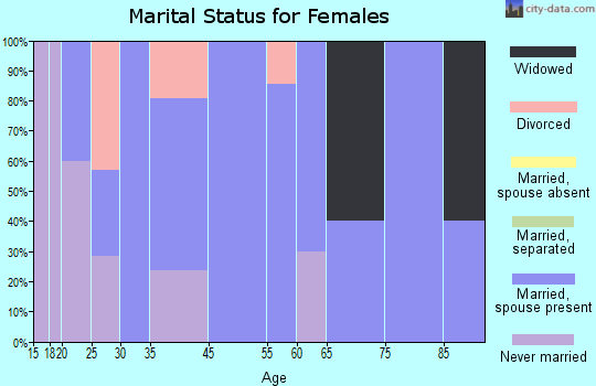 New Lebanon marital status for females