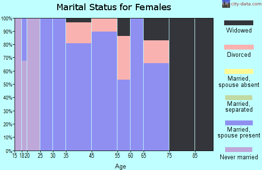 Schnecksville marital status for females