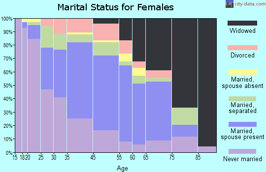 Hollywood marital status for females