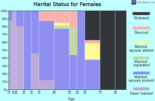 Fulshear marital status for females
