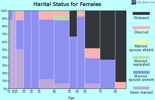 Mount Enterprise marital status for females