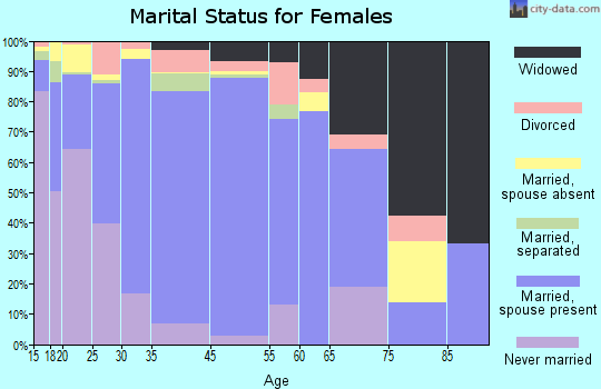 Palmhurst marital status for females