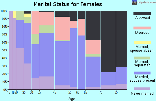 Somerville marital status for females