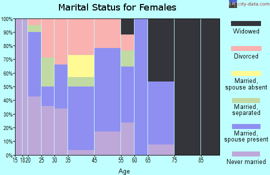 Remington marital status for females